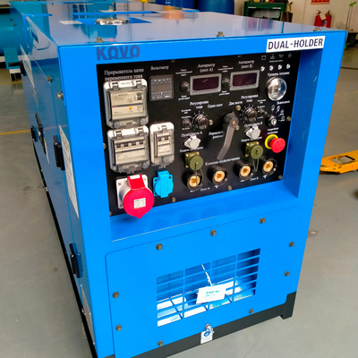 1500/1800rpm ブラシなしのコボディーゼル溶接機ジェネレーター Ew500dst