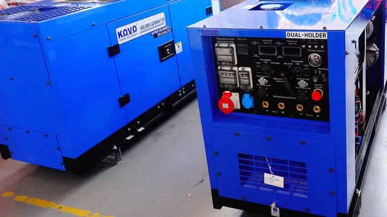 1500/1800rpm ブラシなしのコボディーゼル溶接機ジェネレーター Ew500dst