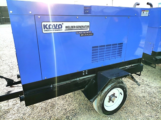 エンジン駆動の溶接機発電機 コボ・モトソールドラダース Ew400ds-X 溶接力