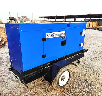 エンジン駆動の溶接機発電機 コボ・モトソールドラダース Ew400ds-X 溶接力