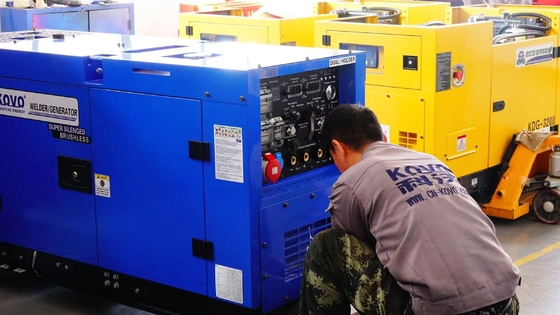 ポータブルディーゼル溶接機発電機 定電 600A 220V/380V KOVO フロンティア 400X EW500DST
