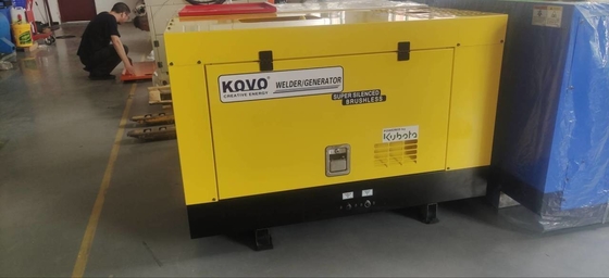 400Amp ポータブルディーゼルアーチウェルダー発電機 EW320DST 280CC/CVの電流