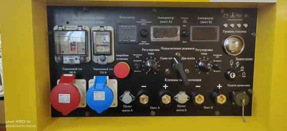80%名乗作業サイクル 40°C KOVO EW400DST エンジン駆動ディーゼル溶接機 モトソールドラーズ