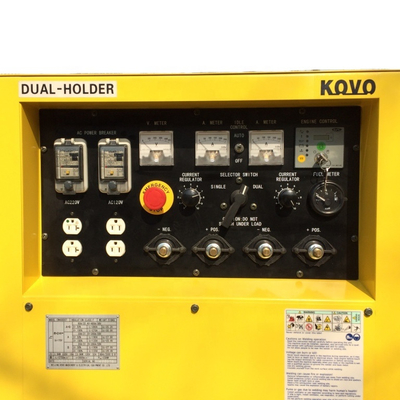 汎用的なKOVO EW320DST エンジン駆動の溶接機 操作が簡単 パルス周波数50/60 HZ